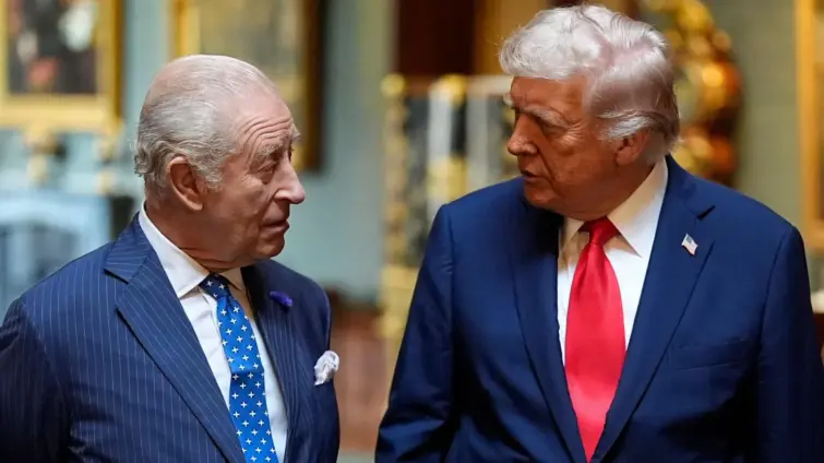 Trump tells BBC that King’s visit could ‘absolutely’ help repair relations with UK