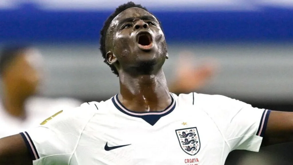 2026 WC: England winger Saka unlikely to start against Ghana
