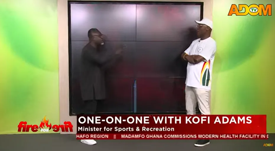 PLAYBACK: Sports Minister Kofi Adams addresses issues on Fire-for-Fire