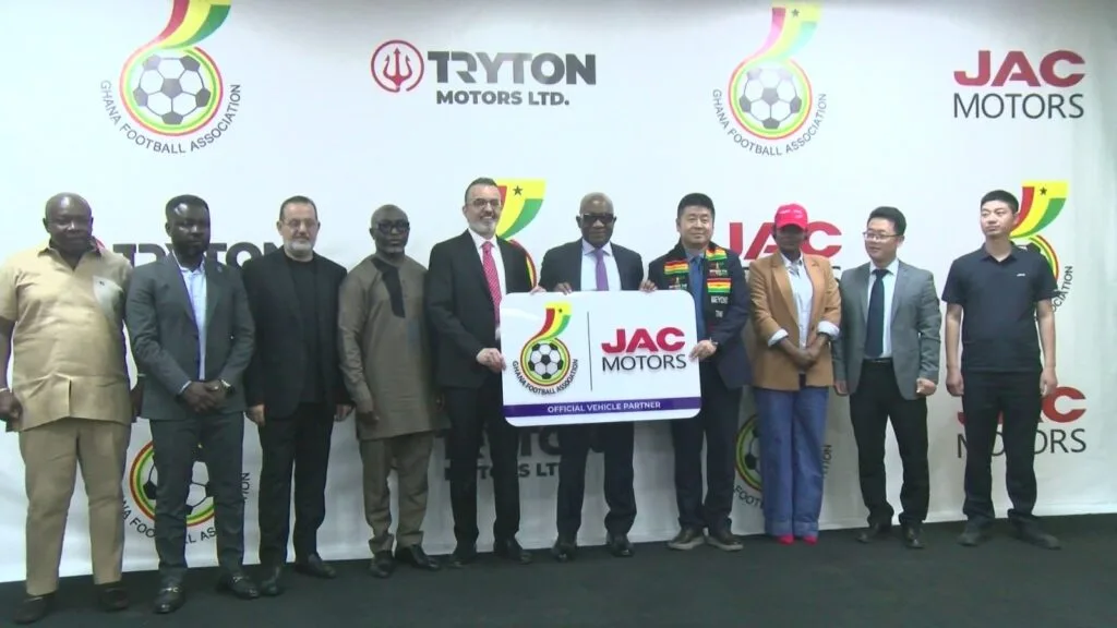 GFA signs landmark sponsorship deal with Tryton Motors & JAC Motors to boost Ghana Football
