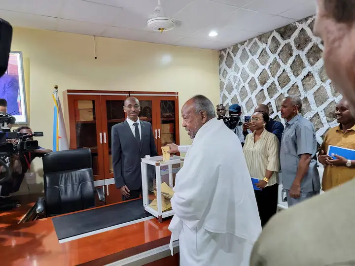 Djibouti president wins election with 97.8% of vote, state media says