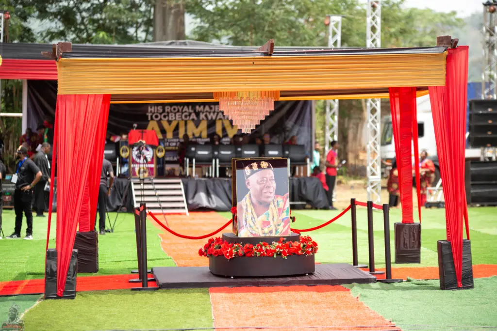 Ziavi exhibits indigenous Ewe culture as it buries late Togbega Kwaku Ayim IV
