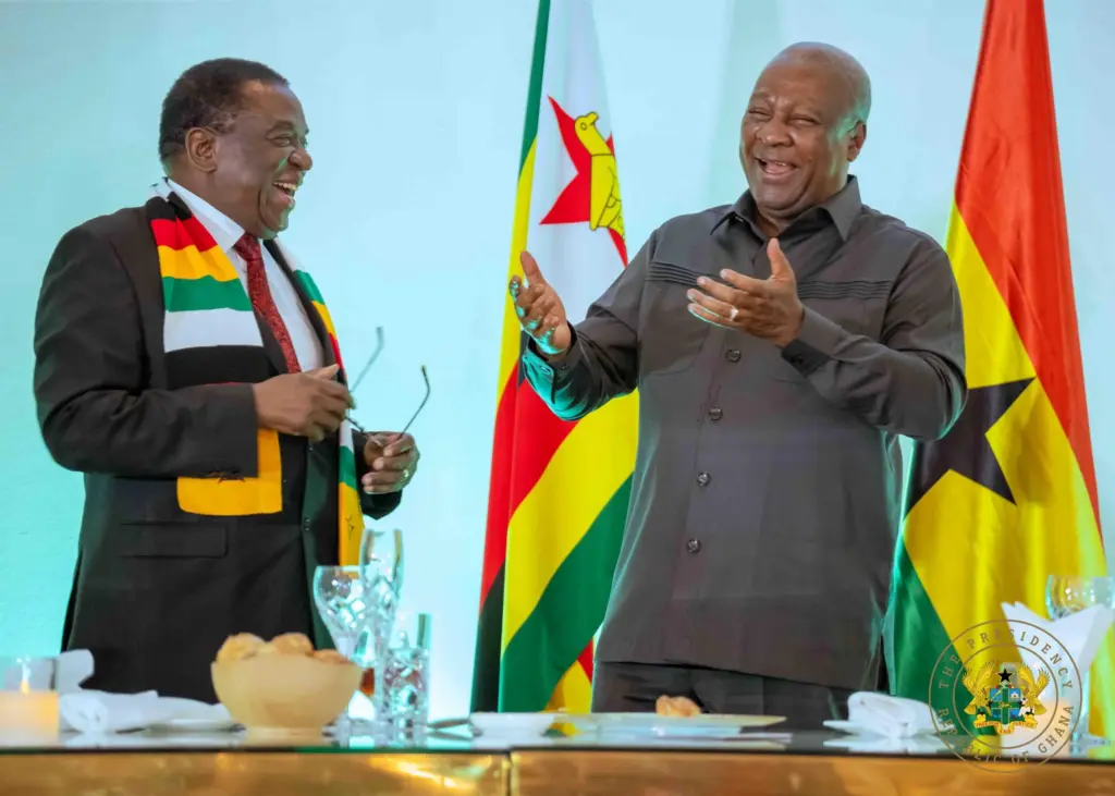 Mahama urges stronger Ghana–Zimbabwe ties across key sectors