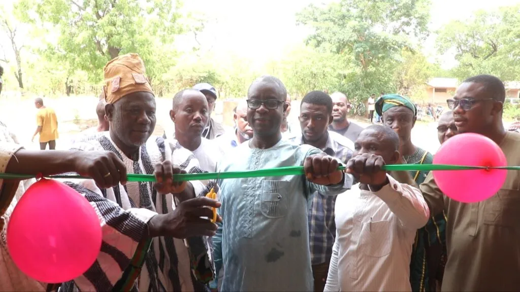 Wa East MP, DCE commission classroom block for Manwe JHS, pledge road repairs