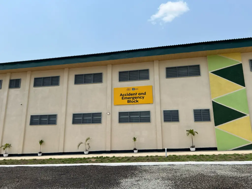 MTN Ghana Foundation hands over modern Accident and Emergency Centre to Ho Teaching Hospital