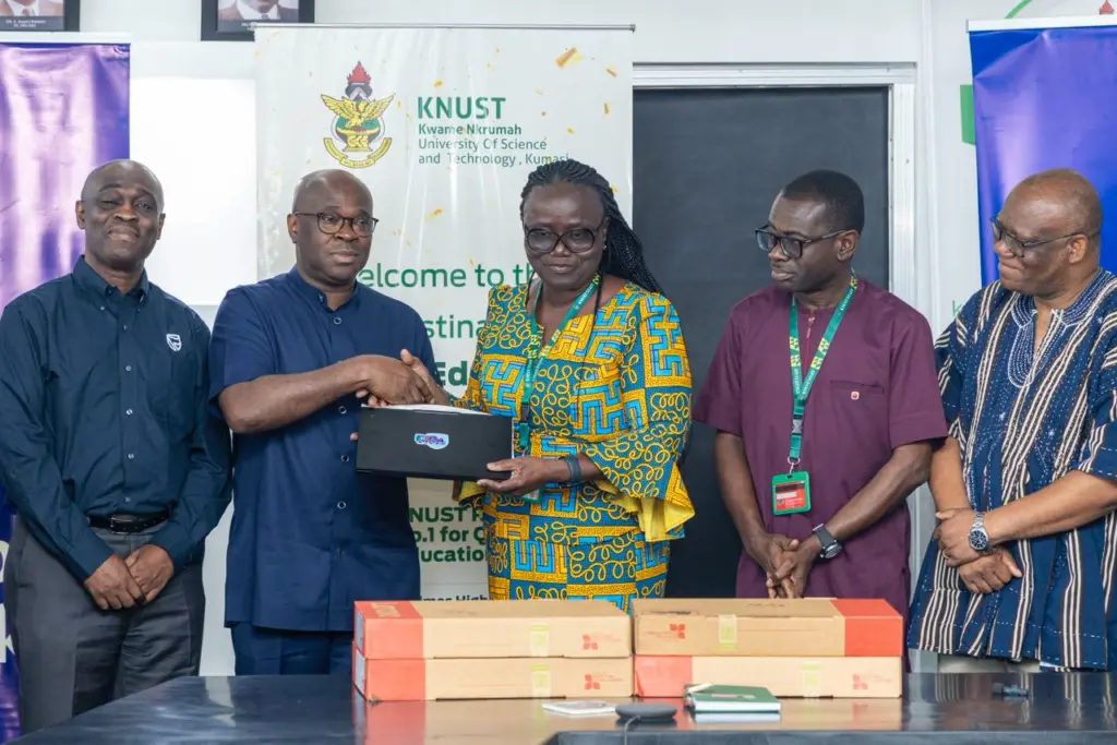 Stanbic Bank donates 50 laptops to KNUST, targets gender gap in STEM education