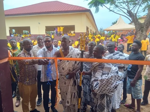 Wassa Afransie gets 9-unit classroom block through COCOBOD-Nyonkopa-Barry Traceable Foundation