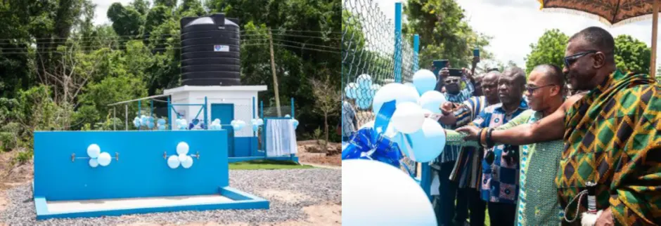 Republic Bank brings water relief to Volta schools with solar-powered water projects