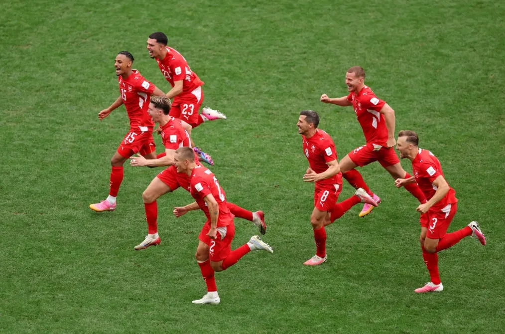 2026 WC: Switzerland beat Colombia on penalties to reach quarter-finals