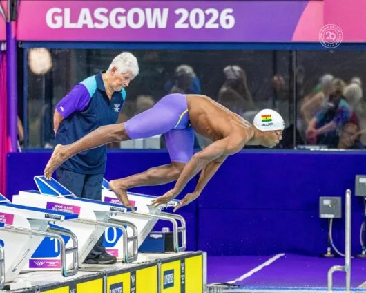 2026 Commonwealth Games: Abeku Jackson sets second national record at despite missing 50m butterfly final