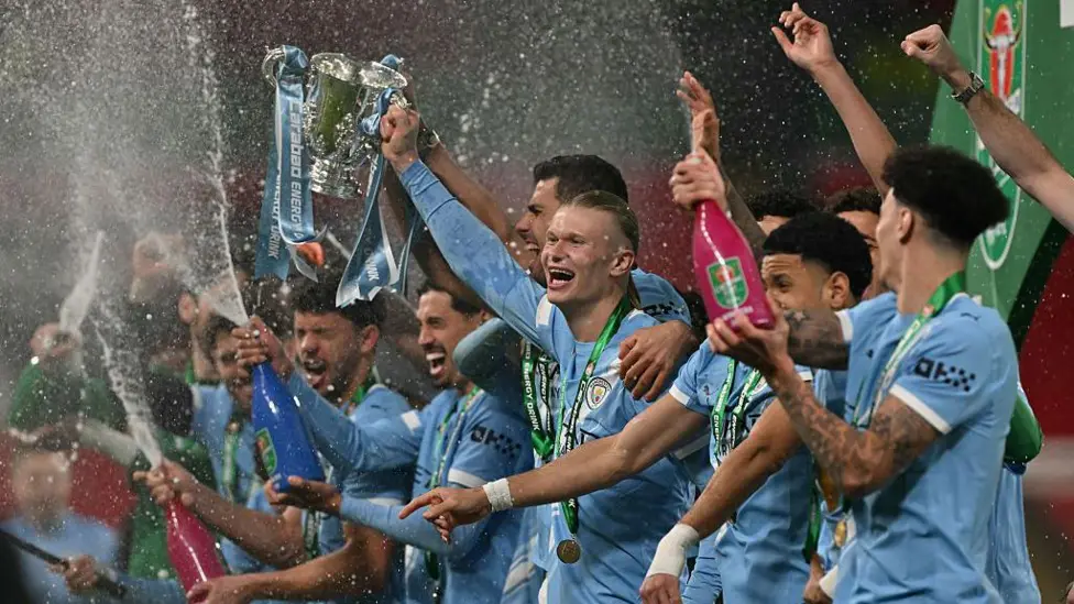 Man City end Arsenal’s quadruple hopes as O’Reilly’s double clinches Carabao Cup triumph