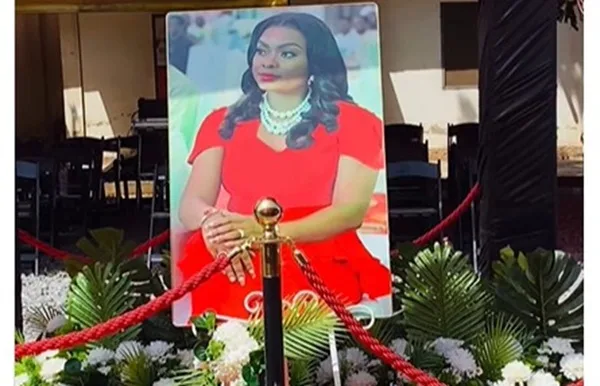 Tears flow at Tema as showbiz stars light torches for Beverly Afaglo