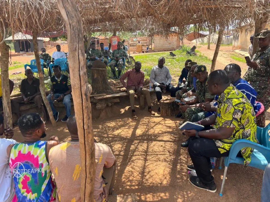 Ghana Boundary Commission flags damaged pillars and development gaps in Bono Border communities
