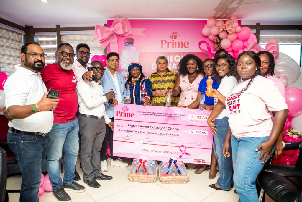 Nero’s Prime leads breast cancer awareness push with donation event in Accra
