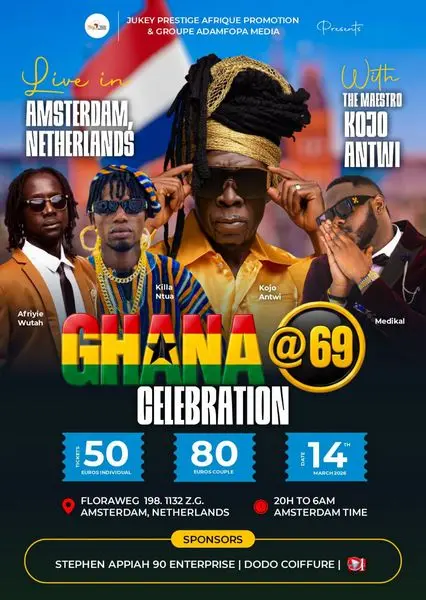 Maestro Kojo Antwi to thrill fans in Amsterdam following Paris performance