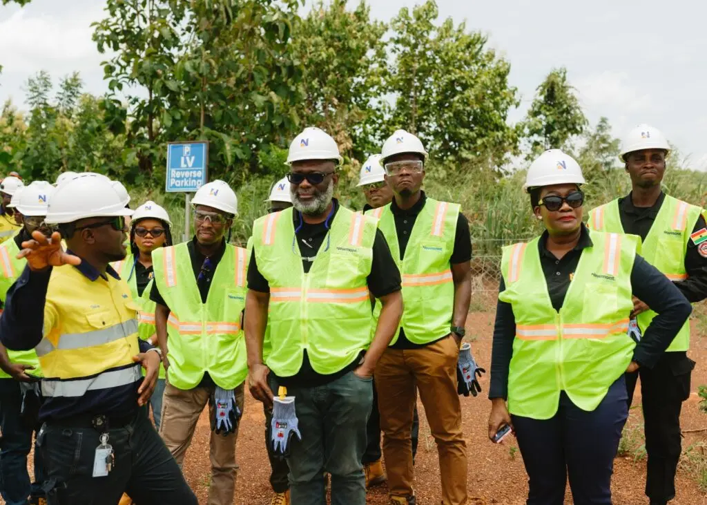 MIIF delegation visits Newmont Ahafo North Mine