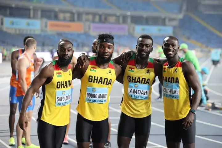 Athletics: Ghana’s 4x100m relay team qualifies for fourth straight World Championships
