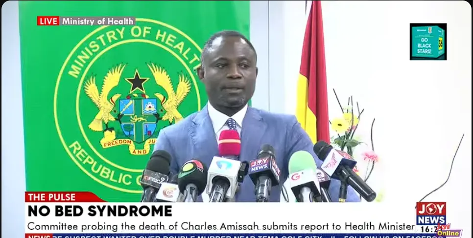 Health Minister assures full implementation of Akosa Committee recommendations on Charles Amissah death