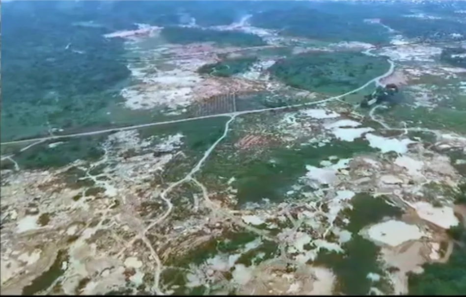 Obuasi airstrip under siege as galamsey returns days after security operation