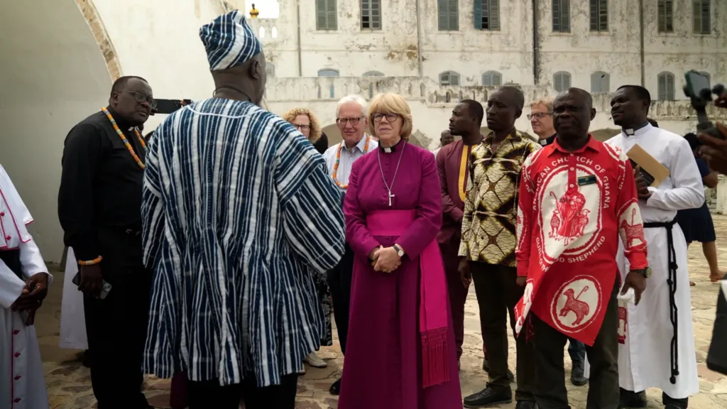 Archbishop of Canterbury committed to £100m slavery fund while on Cape Coast Castle tour