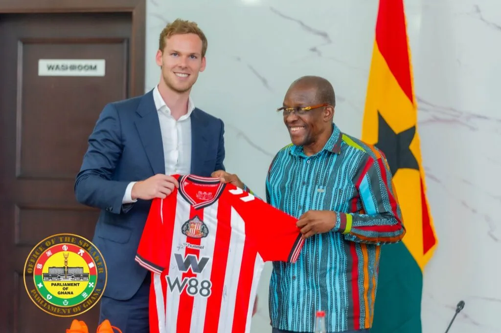 Sunderland chairman leads delegation to Parliament as Ghana eyes stronger football ties