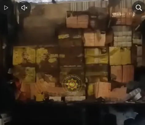 Fire damages shop at Kumasi New Kejetia Market