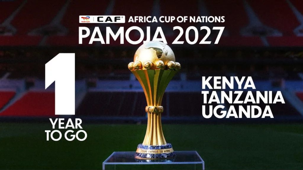 One year to go until Kenya, Tanzania and Uganda host historic 2027 AFCON tournament