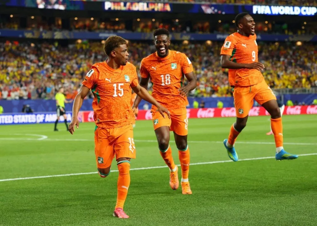 Amad clinches huge Cote d’Ivoire World Cup win over Ecuador with 90th-minute strike