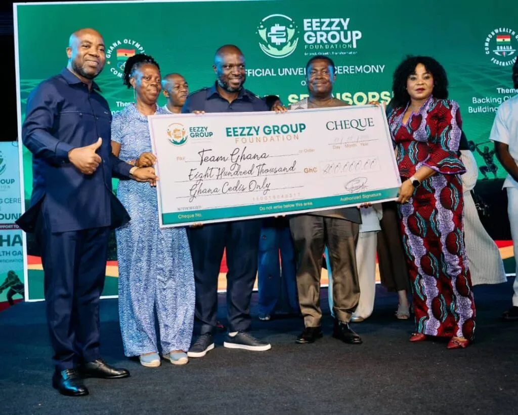 EEZZY Group Foundation pledges GHS 800,000 to support Team Ghana’s Glasgow 2026 campaign