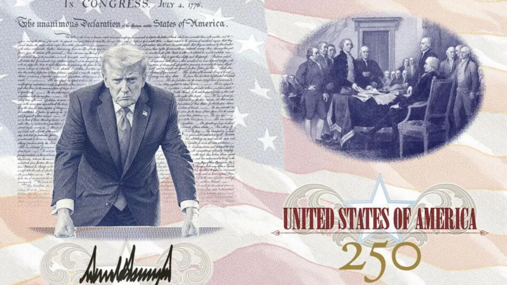 Trump’s face is added to select US passports for America’s 250th birthday