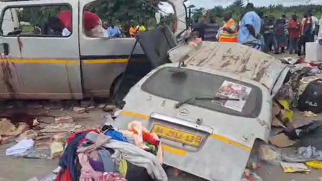 Passenger bus, truck collision leaves 11 dead in Ashanti Region