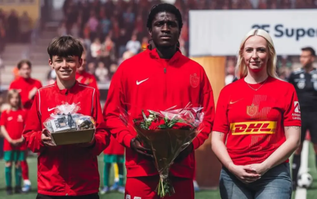 Caleb Yirenkyi crowned FC Nordsjaelland Player of the Season