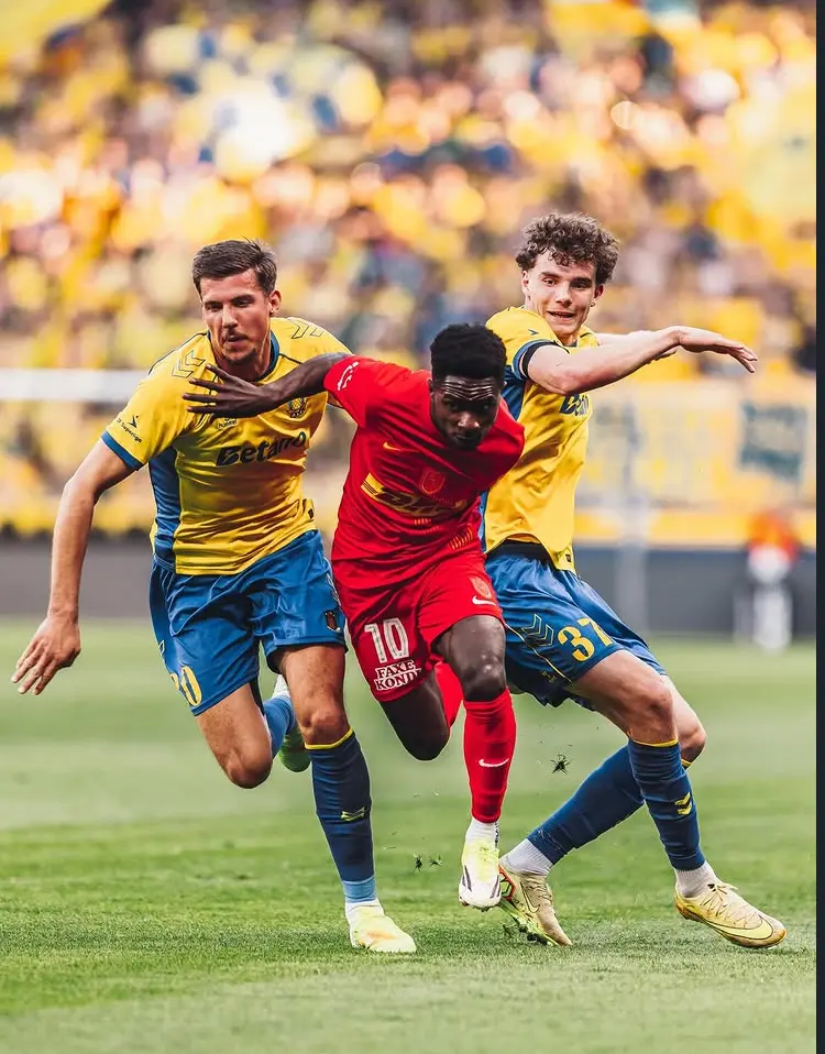 Prince Amoako Jnr scores in Nordsjaelland draw against Brøndby