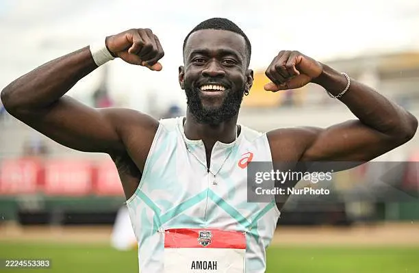 Amoah clocks season’s best 10.01s to beat Azamati at Cal State LA meet