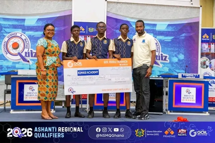 NSMQ 2026: Kumasi Academy storms back to nationals with commanding 63-point victory
