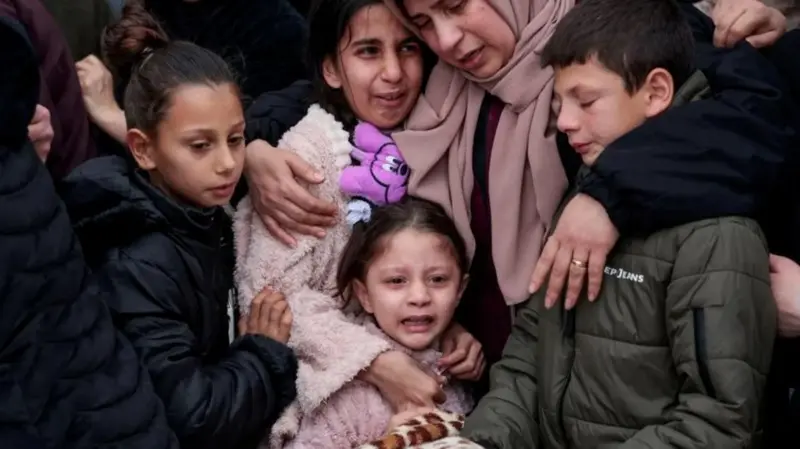 Israeli forces kill Palestinian couple and two of their children in occupied West Bank