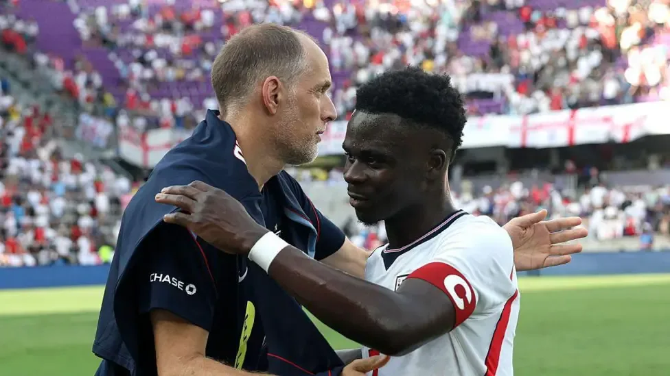 England winger Saka unlikely to start against Ghana