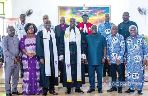Remain moral voice in national affairs - President Mahama tells PCG