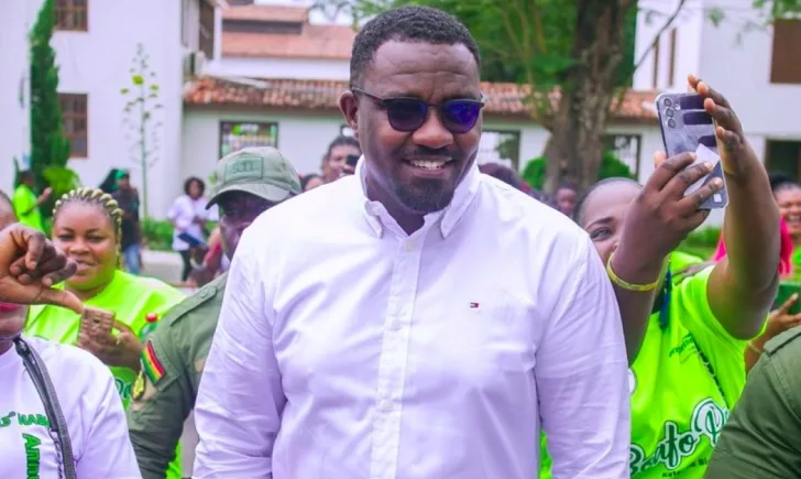 John Dumelo provides free DStv, giant screens and kenkey meals for Ayawaso West World Cup fans