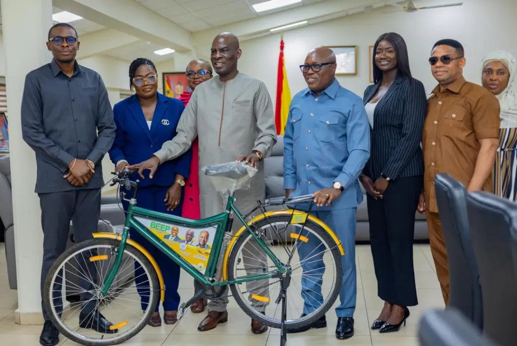 From classroom to workshop: TVET students in Accra assemble bicycle