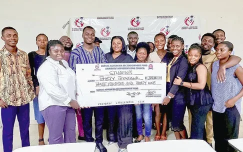 UniMAC SRC supports 25 needy students with GH¢30,331
