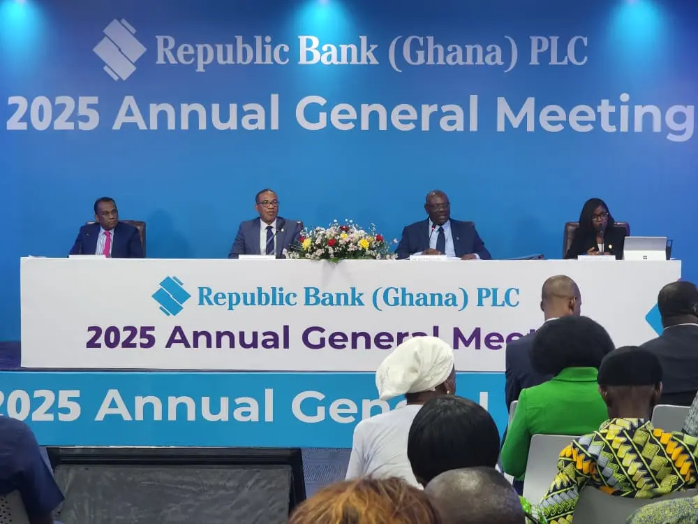 Republic Bank Ghana PLC records profit of GHS288m in 2025, declares GHS0.5 dividend per share