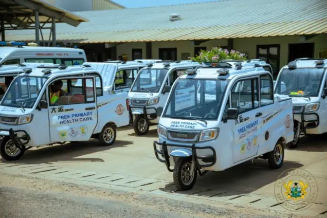 Ghana Health Service explains role of tricycles in Free Primary Healthcare