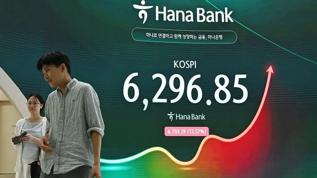 South Korean shares soar after chip stock rout