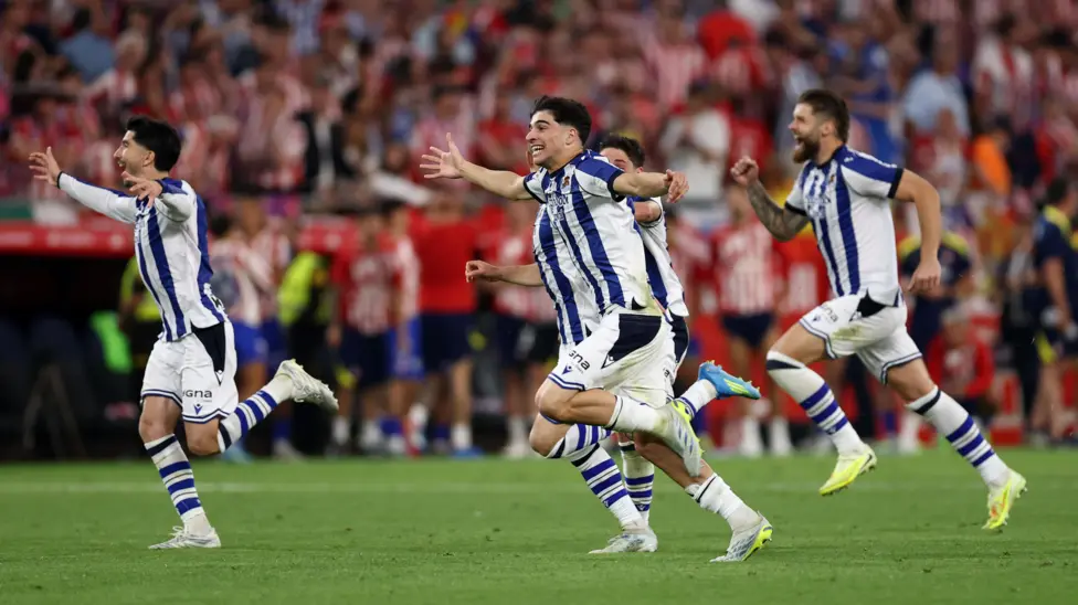 Real Sociedad win Copa del Rey with shootout win over Atletico