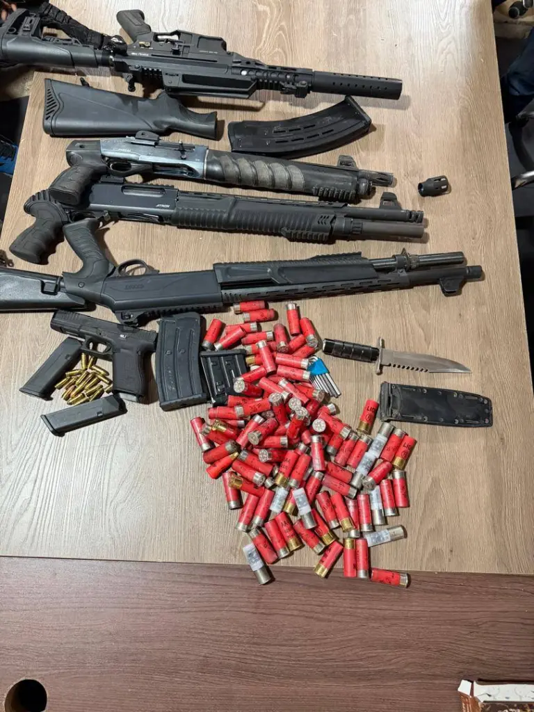 Police arrest suspected land guard in Abokobi with cache of firearms
