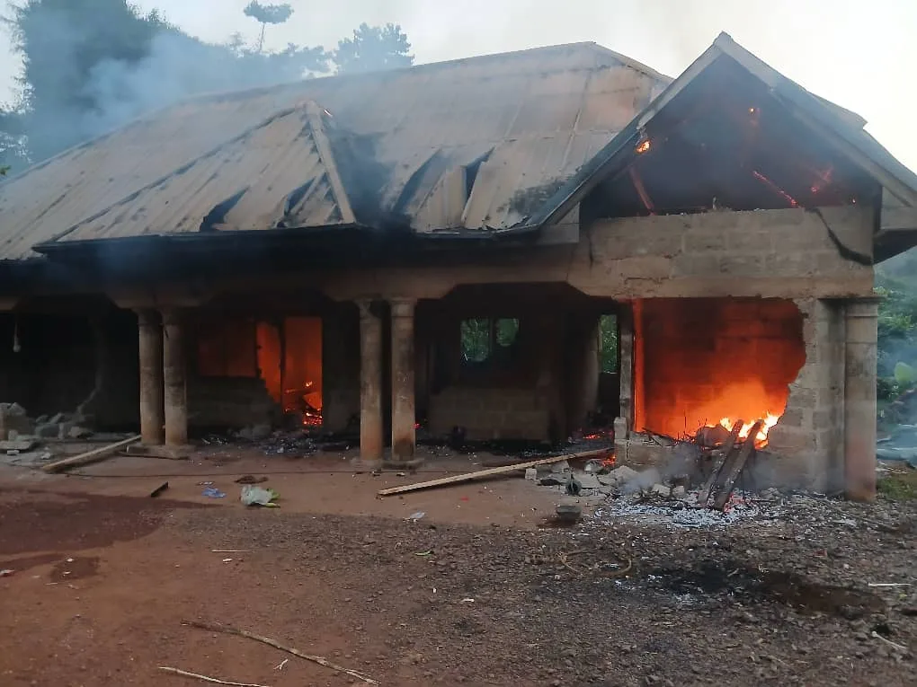 Police post set ablaze after fatal shooting at Sefwi Sayerano