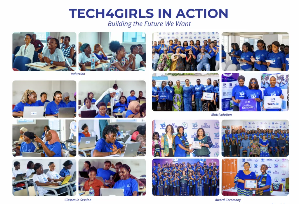 HACSA Foundation’s Tech4Girls Programme graduates 4th cohort, advancing Ghana’s digital skills agenda