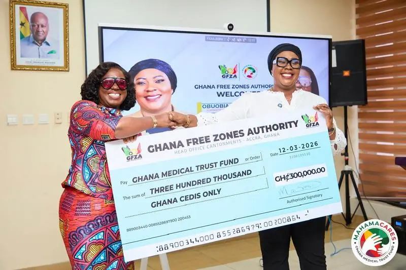GFZA donates GH¢300,000 to Ghana Medical Trust Fund to support ‘Heal Ghana Month’