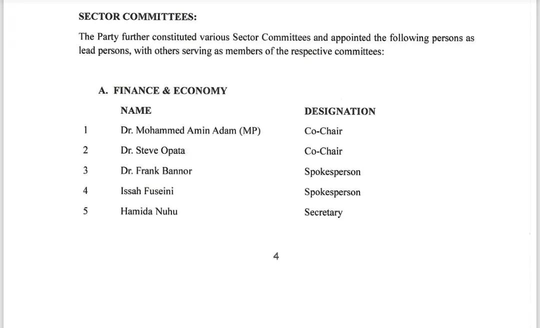 NPP appoints Dr Frank Bannor as finance & economy sector committee spokesperson